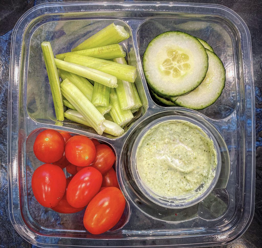 Snack Pack | Green Goddess Ranch | Celery | Cherry Tomato | Cucumber ...