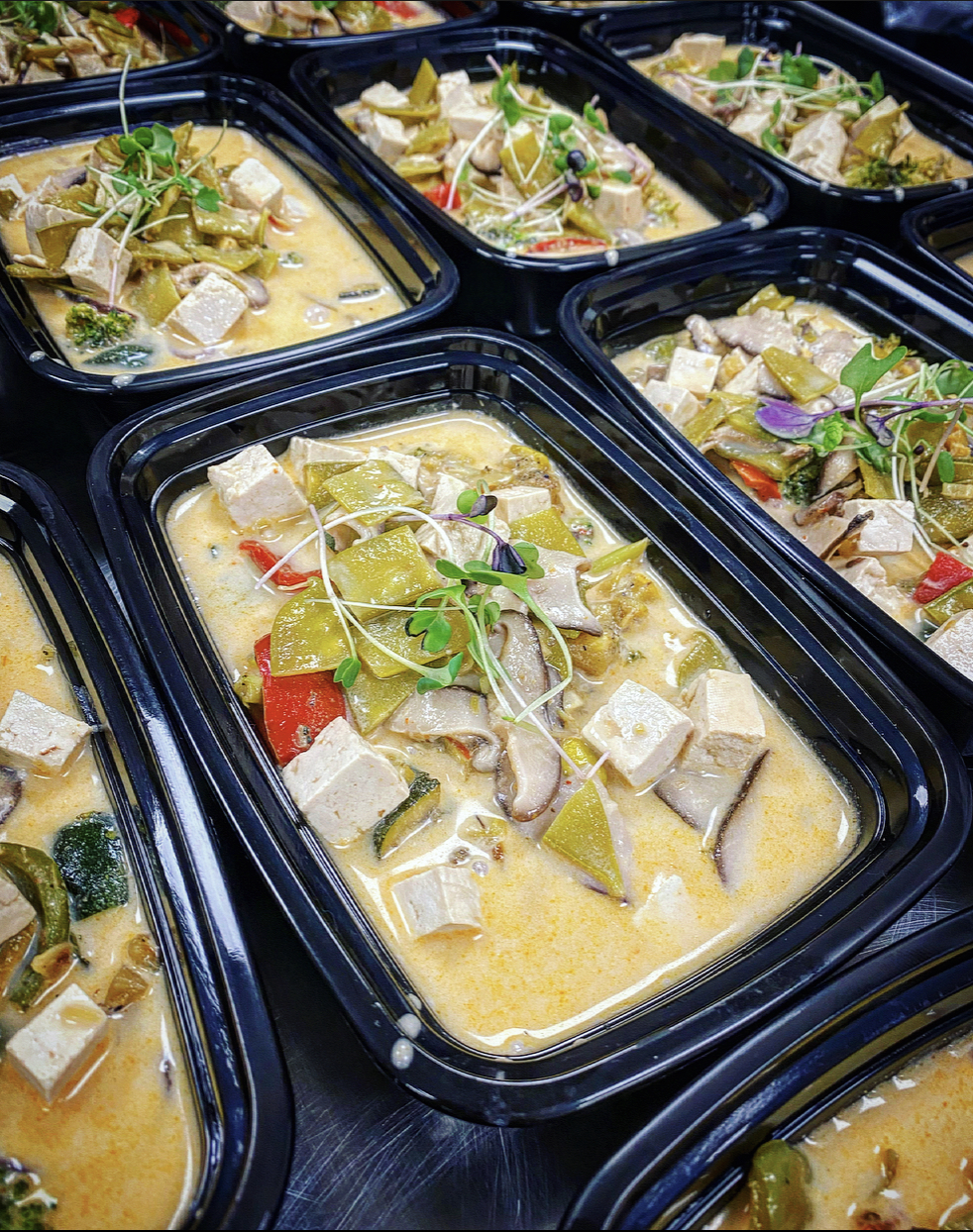 Thai Coconut Tofu Soup 1 pint Ready Set Prep'd