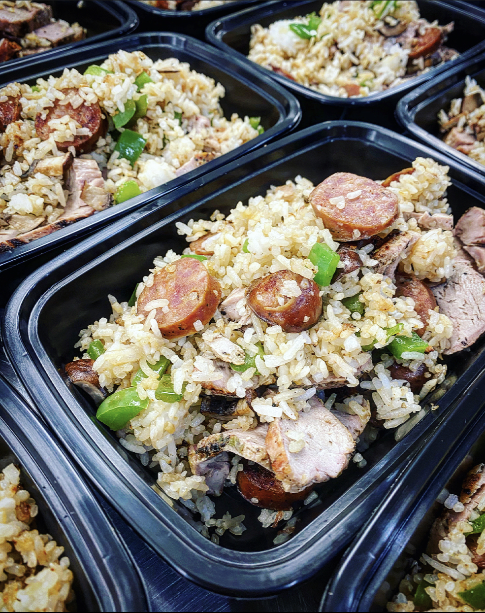 Pork Tenderloin & Andouille Fried Rice Ready Set Prep'd