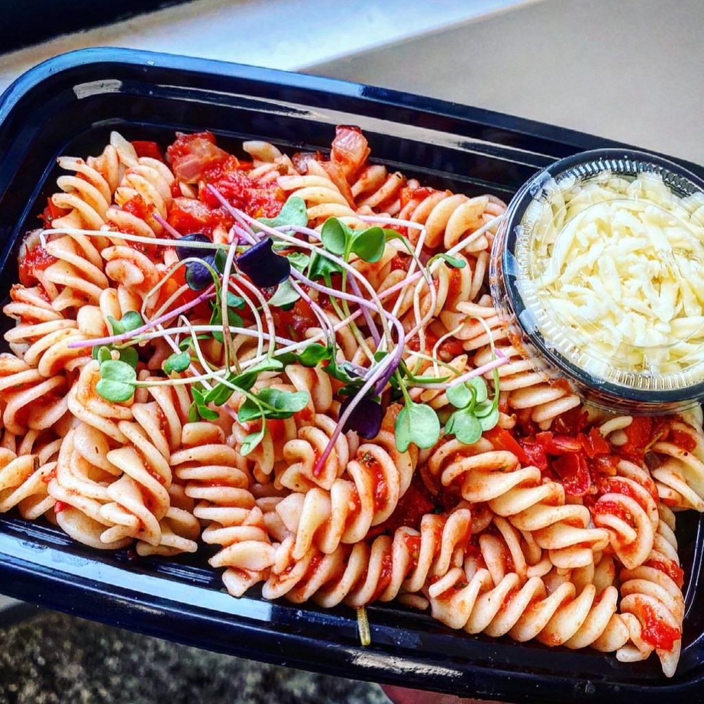 GlutenFree Rotini w/ Marinara & Mozzarella Ready Set Prep'd