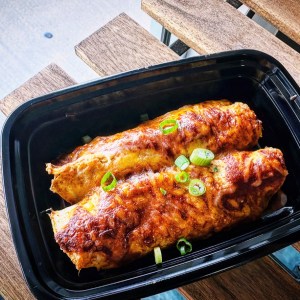 Chicken & Spinach Enchiladas