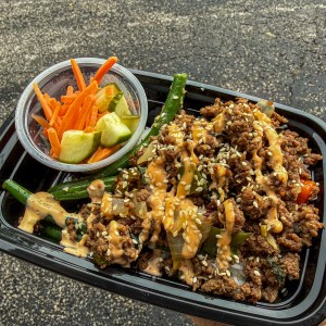 Thai Basil Beef Bowl